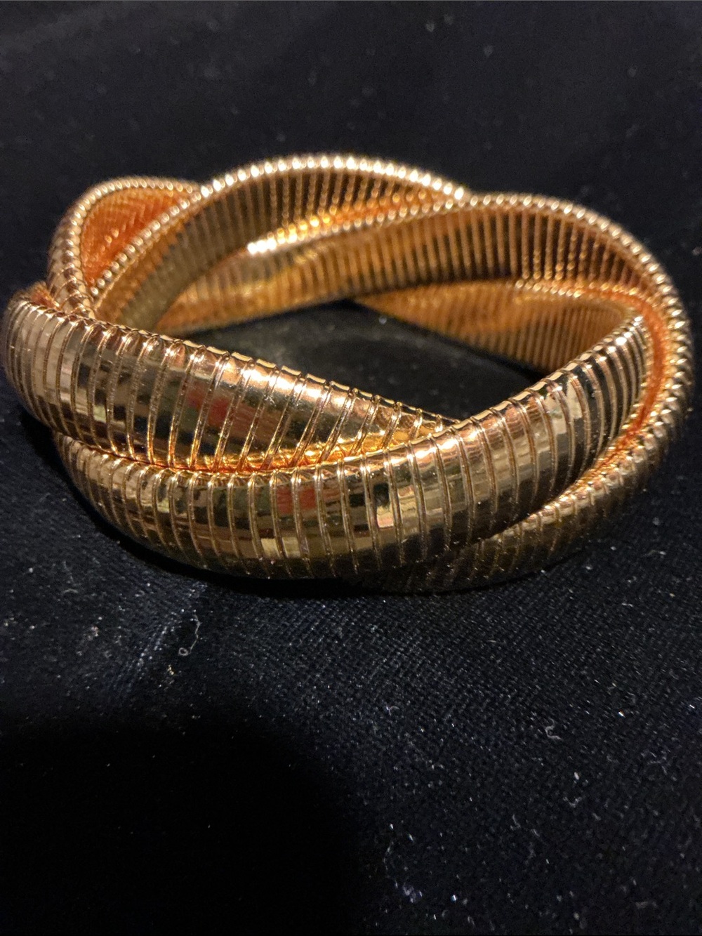 Gold Plated Interlocked Bracelets